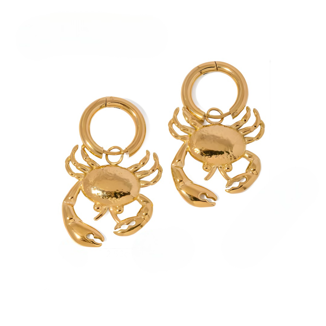 De Crab Earrings