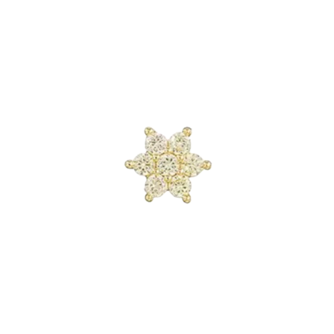 De Star Earring - Yellow